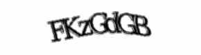 Security check image, please type the characters shown