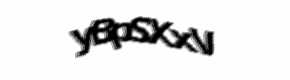 Security check image, please type the characters shown