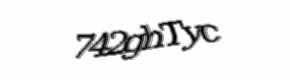 Security check image, please type the characters shown