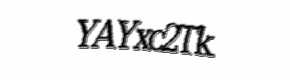 Security check image, please type the characters shown
