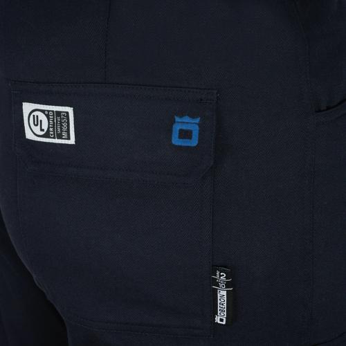FR/Arc-Rated 7.5 oz  88/12 Safety Pants - Navy - 30x32 product photo