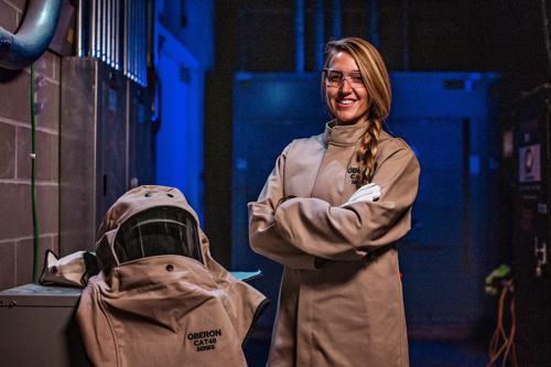 40 Cal CAT&trade; Arc Flash Hood and Coverall Suit Set Medium product photo
