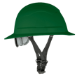 BLOCKHEAD2 Type 2 Full Brim Safety Helmet &ndash; Non-Vented &ndash; Green product photo