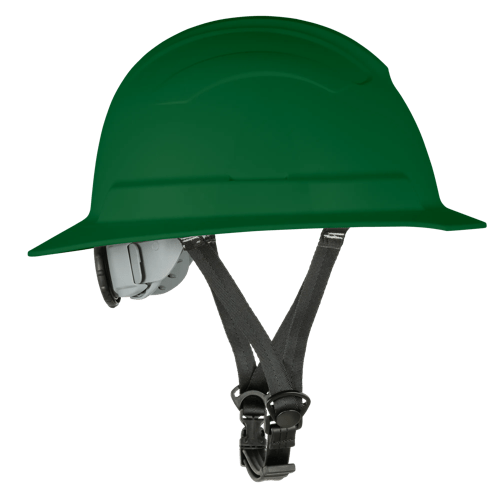 BLOCKHEAD2 Type 2 Full Brim Safety Helmet &ndash; Non-Vented &ndash; Green product photo