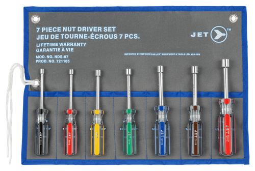 Jumbo Handle Nut Driver Set - SAE - 7pc | 721105 | Nut Drivers and Nut ...