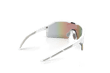 Maxview+ Safety Glasses - White Frame - Green Mirror Lens product photo