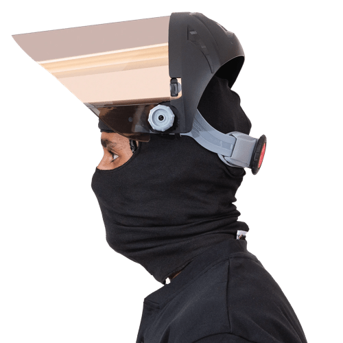 F50 PC Window &ndash; High Heat &ndash; Thermal Reflective &ndash; Shape H &ndash; Molded &ndash; 10 x 20 x 0.08" product photo