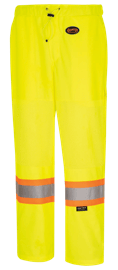 Pantalon de s&eacute;curit&eacute; routi&egrave;re haute visibilit&eacute; pour femme - Jaune/vert haute visibilit&eacute; - TG photo du produit