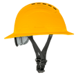 BLOCKHEAD2 Type 2 Full Brim Safety Helmet &ndash; Vented &ndash; Yellow product photo