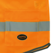 Hi-Vis Mesh Poly Safety Vest - Zipper Closure - Hi-Vis Orange - 3XL product photo