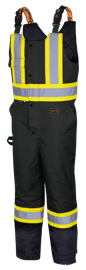 Salopette de s&eacute;curit&eacute; imperm&eacute;able metelass&eacute; &ndash; noir &ndash; homme G photo du produit