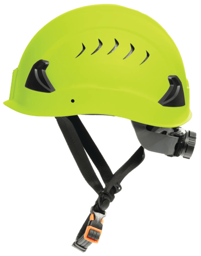 CH-2-400V Type 2 Safety Helmet - Vented - Hi-Vis Green product photo