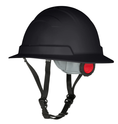 BLOCKHEAD2 Type 2 Full Brim Safety Helmet &ndash; Vented &ndash; Black product photo