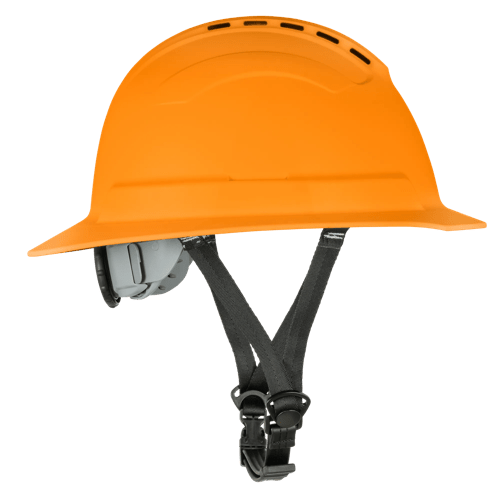 BLOCKHEAD2 Type 2 Full Brim Safety Helmet &ndash; Vented &ndash; HV Orange product photo