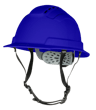 BLOCKHEAD2 Type 2 Full Brim Safety Helmet &ndash; Vented &ndash; Blue product photo