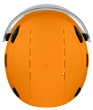 XS2-500 Series Type 2+ Vented Safety Helmet w/Flip-Up Visor - Hi-Vis Orange product photo