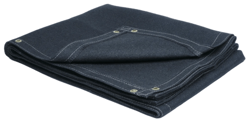 24-oz Vermiculite Welding Blanket - Black - 10' x 10' product photo