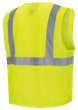 Hi-Vis Poly Mesh Safety Vest - Zipper Closure - Hi-Vis Yellow/Green - L product photo