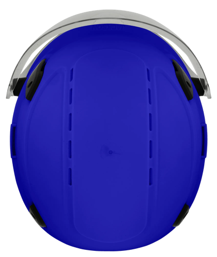 XS2-500 Series Type 2+ Vented Safety Helmet w/Flip-Up Visor - Blue product photo