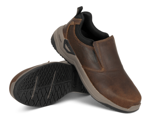 Foreman Max Slip-On - Men - CN EH SR SF - Brown - 10EE | A9006