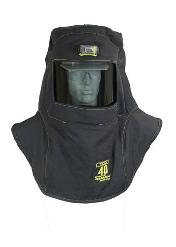 Ensemble cagoule et combinaison d&rsquo;arc &eacute;lectrique TCGMC 40 cal avec syst&egrave;me de ventilation et lumi&egrave;re 3TG photo du produit