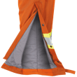 Salopette de s&eacute;curit&eacute; FR-Tech&reg; matelass&eacute; ignifuge/anti-arc &eacute;lectrique pour femme &ndash; Orange haute visibilit&eacute; &ndash; Taille femme G photo du produit