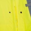 Hi-Vis 300D Ripstop PU-Coated Rain Jacket - 100% Waterproof - Hi-Vis Yellow/Green - L product photo