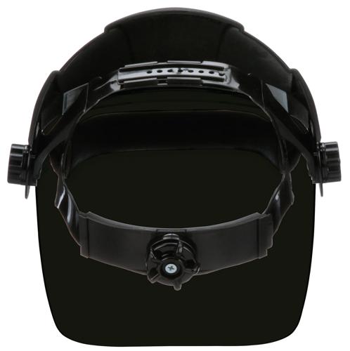 DP4 Series Face Shield with Crown - Ratcheting Headgear - Shade 3 IR Uncoated Polycarbonate 9" x 12.125" x .060" product photo