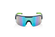 Maxview+ Safety Glasses - Black Frame - Green Mirror Lens product photo