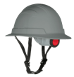 BLOCKHEAD2 Type 2 Full Brim Safety Helmet &ndash; Non-Vented &ndash; Gray product photo