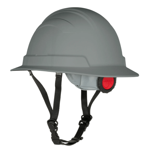 BLOCKHEAD2 Type 2 Full Brim Safety Helmet &ndash; Non-Vented &ndash; Gray product photo