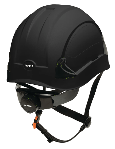 CH-2-300 Type 2 Safety Helmet - Non-Vented - Black product photo