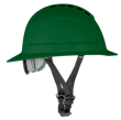 BLOCKHEAD2 Type 2 Full Brim Safety Helmet &ndash; Vented &ndash; Green product photo
