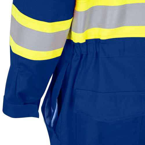 FR-Tech® Premium Hi-Vis FR/ARC-Rated Safety Coveralls – Royal Blue