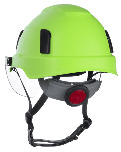 XS2-500 Type 2 Safety Helmet – Flip–Up Visor – Non-Vented – Hi-Vis