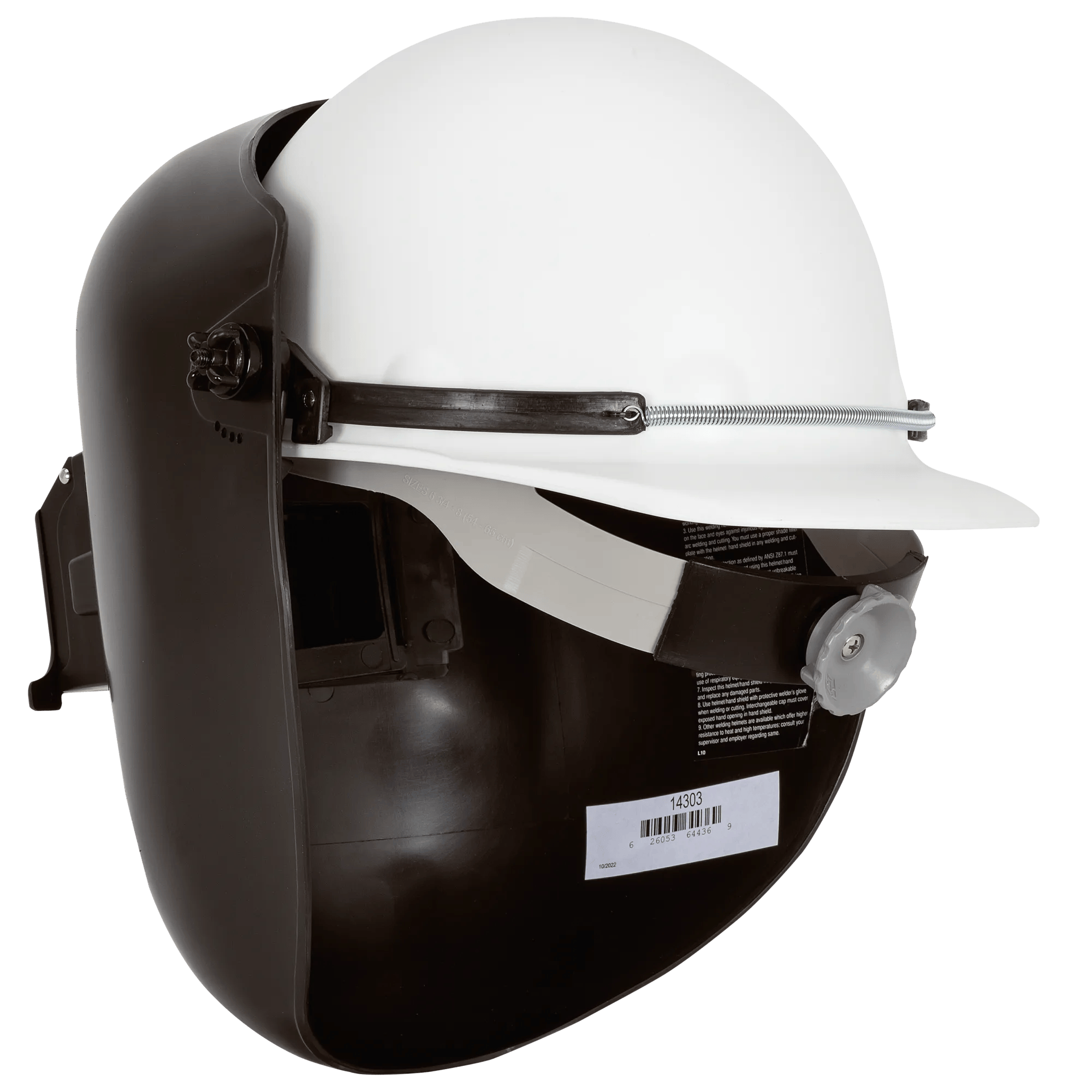 280PL Welding Helmet – Lift Front – Non–Slotted Hard Hat Adapters
