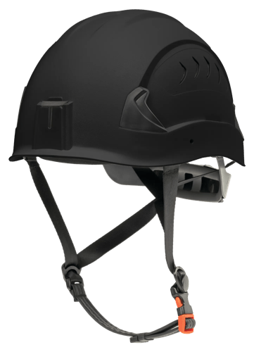 CH-2-400V Type 2 Safety Helmet - Vented - Black product photo