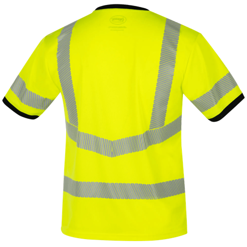 Hi-Vis Class 3 Short-Sleeved Safety T-Shirt - Hi-Vis Yellow - 4XL product photo