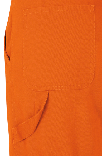 Salopette de s&eacute;curit&eacute; FR-Tech&reg; matelass&eacute; ignifuge/anti-arc &eacute;lectrique pour femme &ndash; Orange haute visibilit&eacute; &ndash; Taille femme G photo du produit