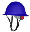 BLOCKHEAD2 Type 2 Full Brim Safety Helmet &ndash; Vented &ndash; Blue product photo