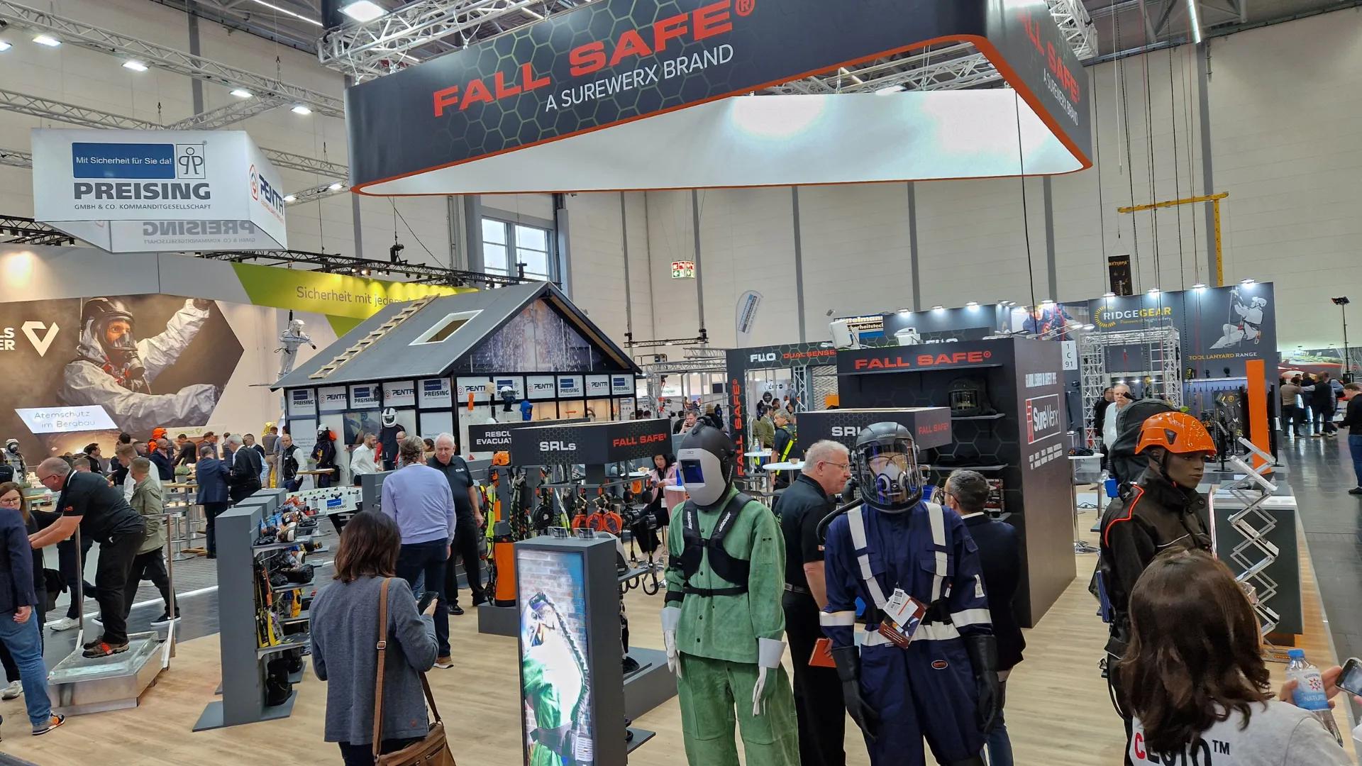 Fall Safe - SureWerx Booth at AplusA 2025