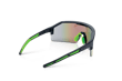 Maxview+ Safety Glasses - Black Frame - Green Mirror Lens product photo