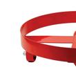 55 gal Drum Band Dolly - Steel - 4 Swivel Casters product photo