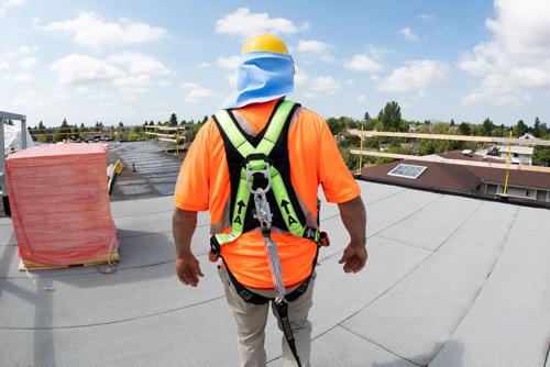 PVA Cooling Neck Shade - Hard Hat Compatible - Blue - One Size Fits All product photo