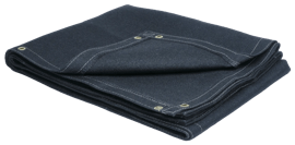24-oz Vermiculite Welding Blanket - Black - 6' x 6' product photo