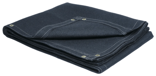 24-oz Vermiculite Welding Blanket - Black - 6' x 6' product photo