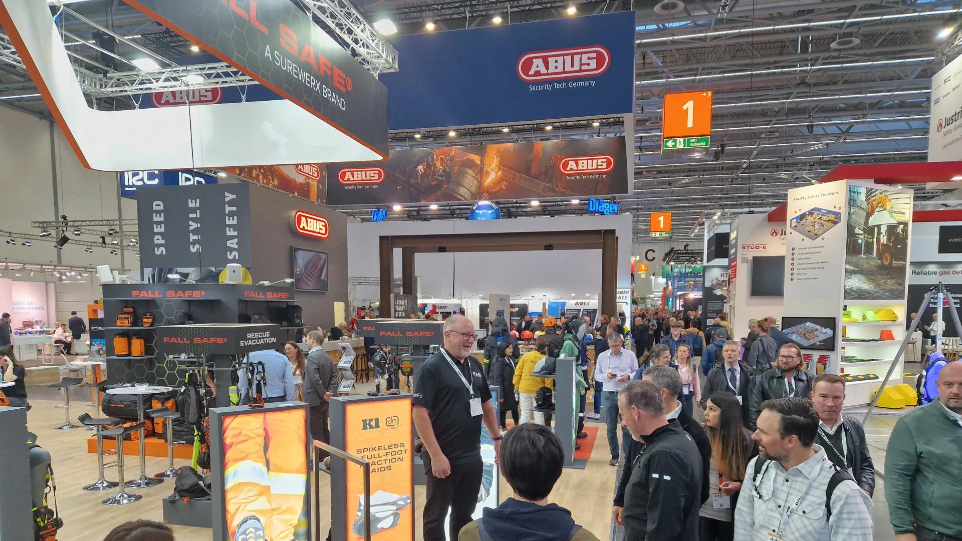 Fall Safe - SureWerx Booth at AplusA 2025