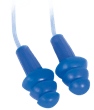 H20 Reusable Ear Plugs - Metal Detectable - Corded - 100 pr/Box product photo