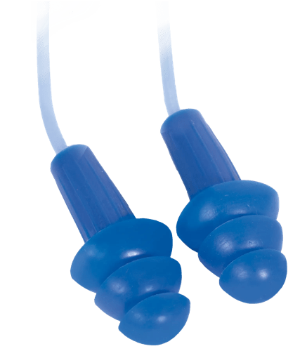 H20 Reusable Ear Plugs - Metal Detectable - Corded product photo