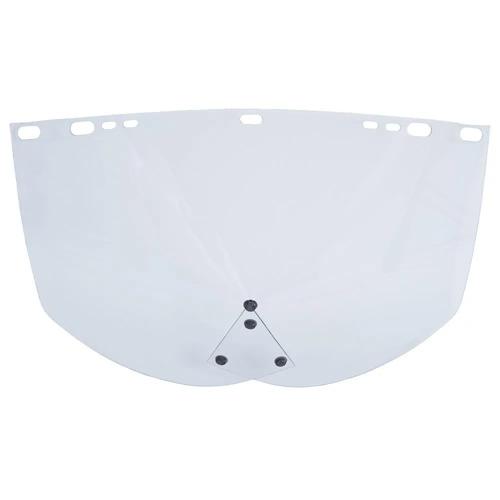 Acetate Face Shield Window &ndash; Shape P &ndash; Unbound &ndash; Clear product photo